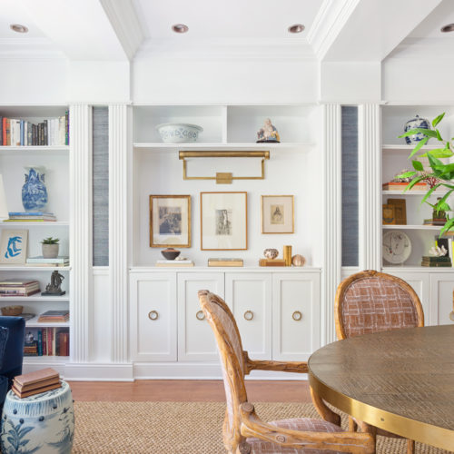 suburban retreat dining room renovation, NJ