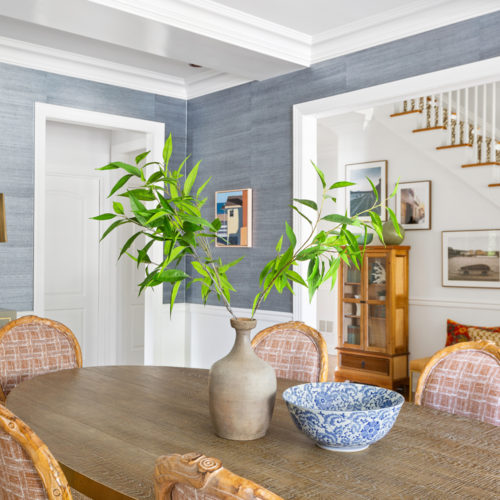 suburban retreat dining room renovation, NJ