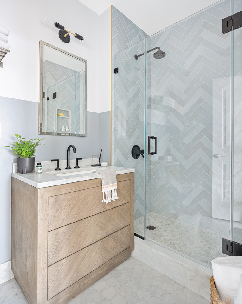 Uptown Loft Bathroom Renovation | Kate Susannah Home