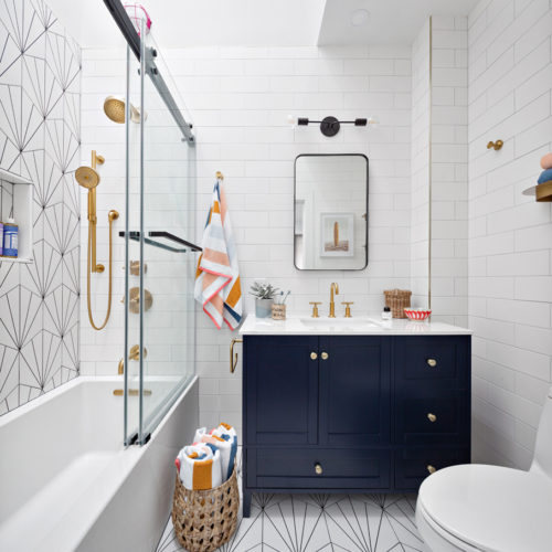 Downtown Bathroom Renovation/ Hoboken, NJ | Kate Susannah Home